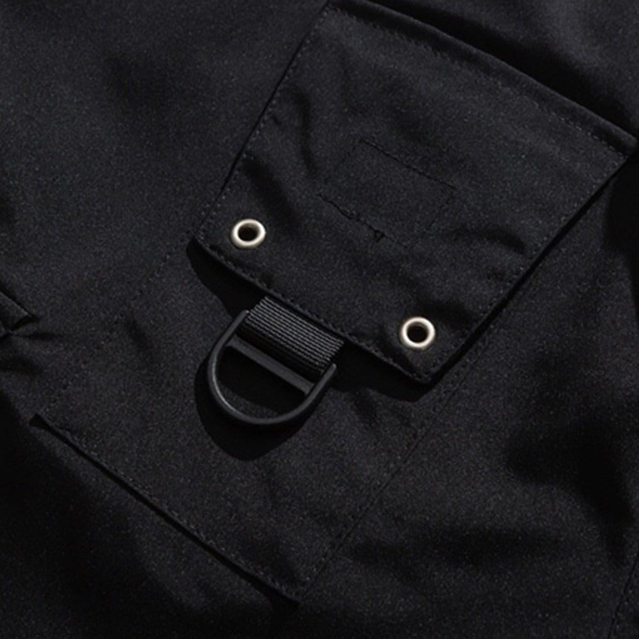 Punk Big Pockets Cargo Shorts
