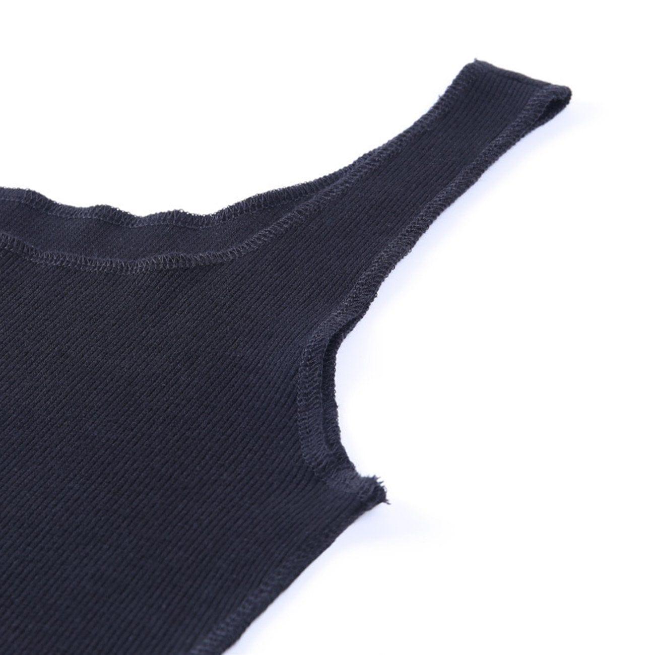 Patchwork Letters Vest