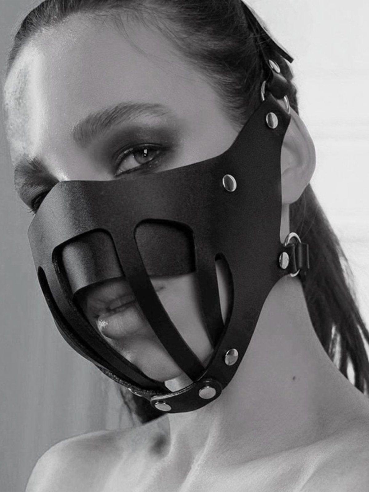 Punk Personality Hollow Out Mask
