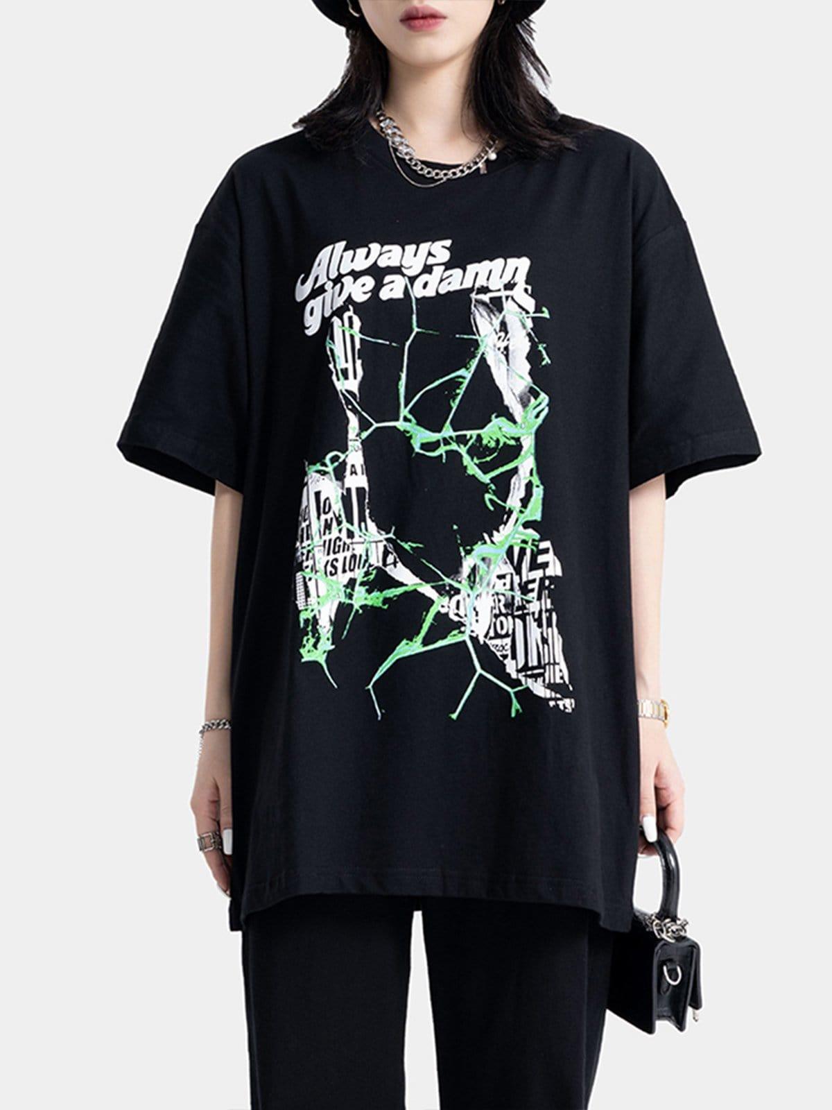 "ALWAYS GIVE A DAMN" Graphic TEE