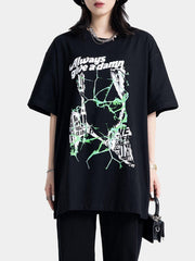 "ALWAYS GIVE A DAMN" Graphic TEE