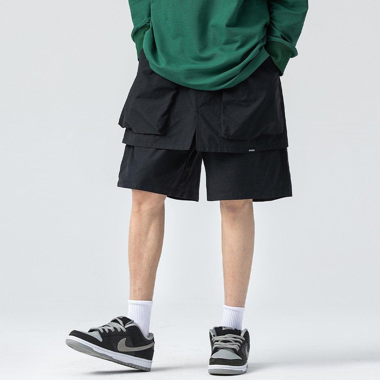 Patchwork Big Pockets Cargo Short