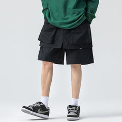Patchwork Big Pockets Cargo Short