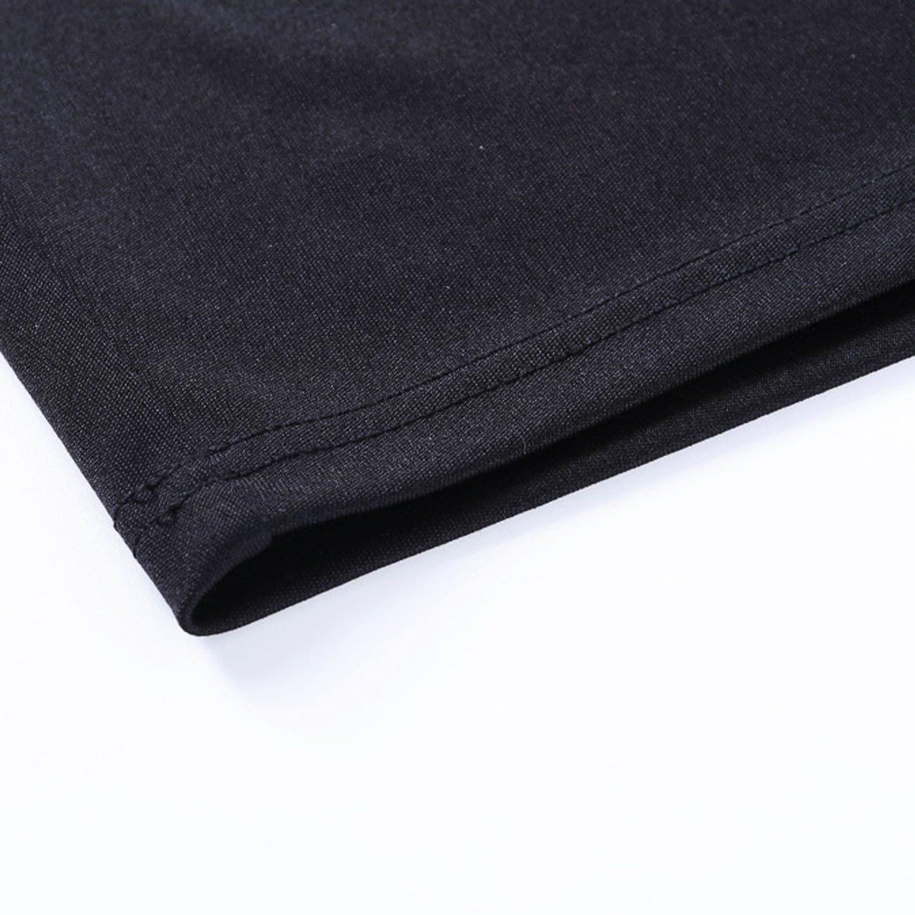 Sexy One-shoulder Fashion Chain Halterneck Short Top