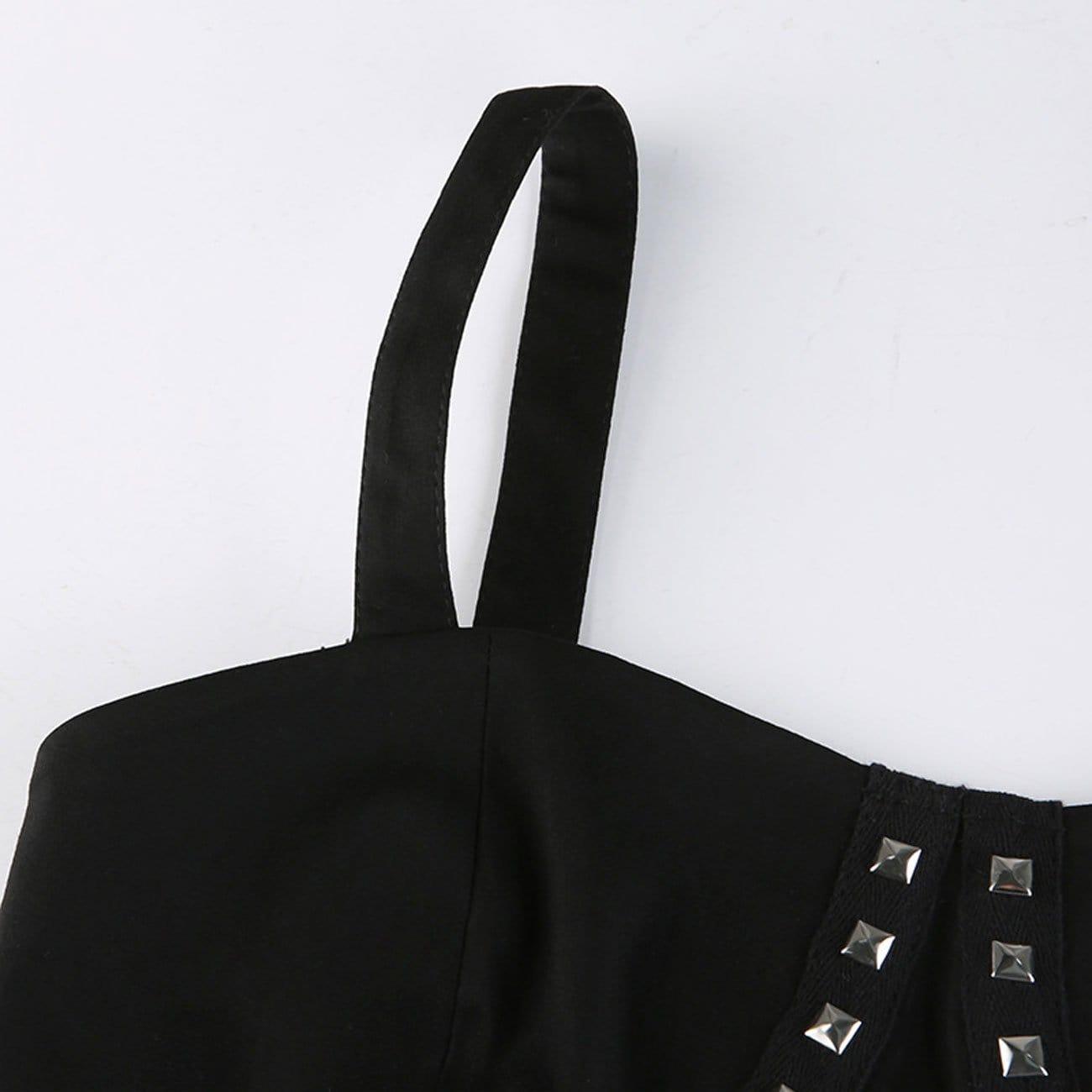 Dark Chain Rivet Vest