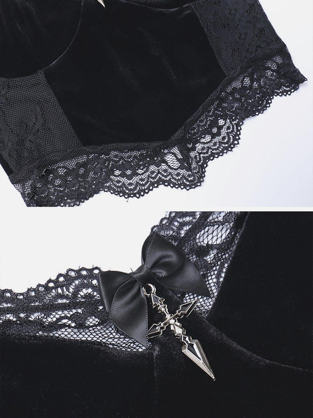 Sexy Lace Mesh Vest