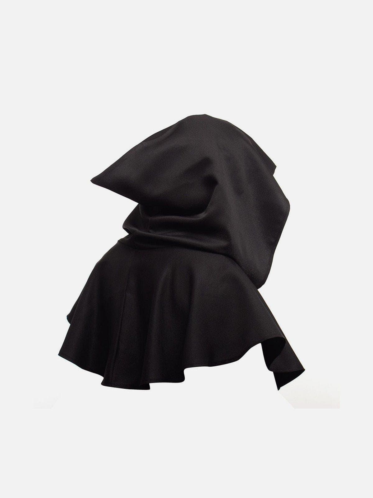 Solid Color Dark Wind Cloak