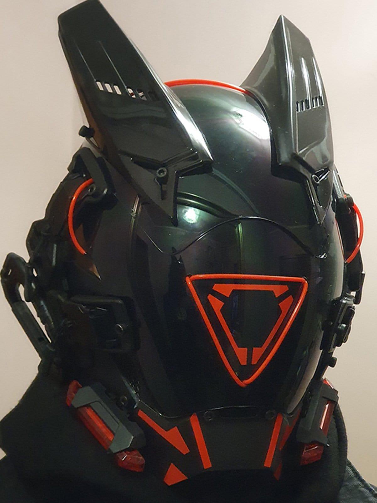Cyberpunk Triangle Mask