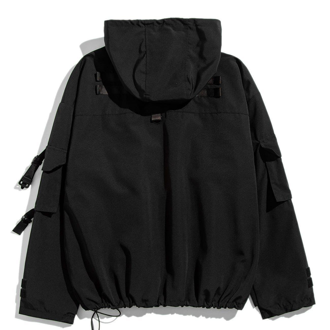 Multiple Velcro Pockets Jacket