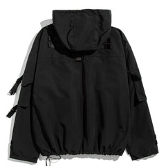 Multiple Velcro Pockets Jacket