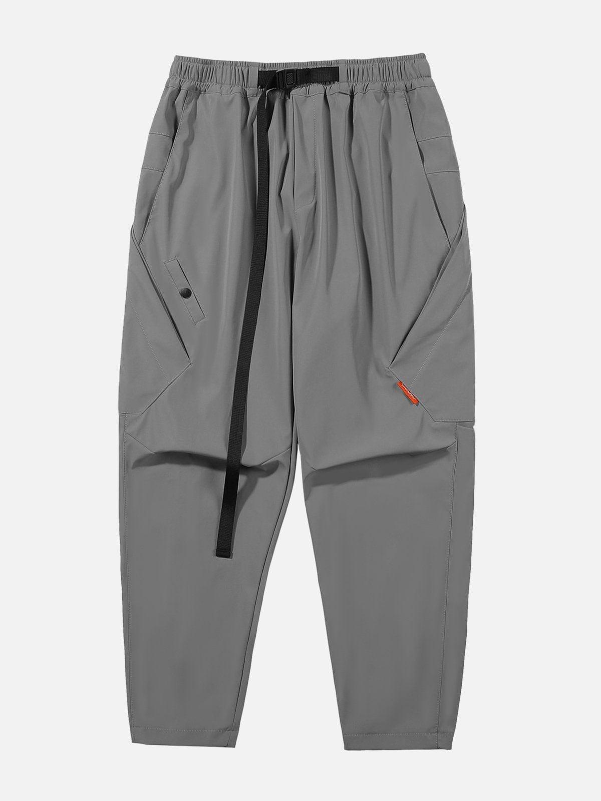 Zip Up Foot Mouth Cargo Pants