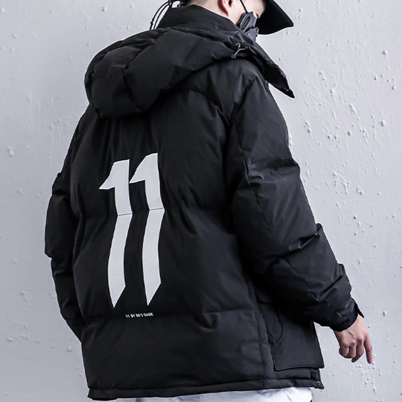 Combat Function Print Winter Coat