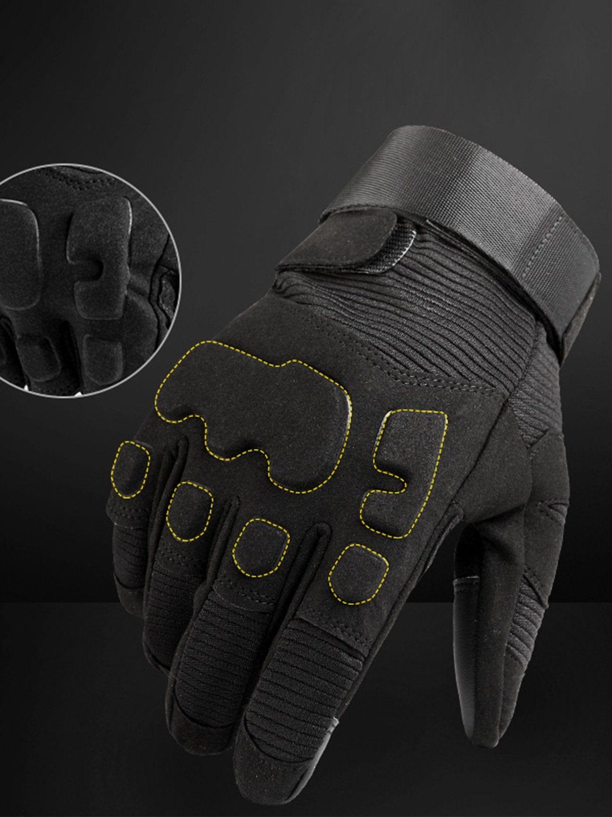 Combat Patchwork Protection Gloves
