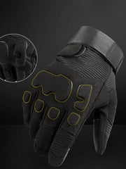 Combat Patchwork Protection Gloves