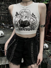 Butterfly Girl Chain Vest