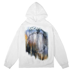 Dark Thorns Necklace Print Hoodies