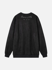 Cross Necklace Sweatshirt