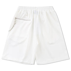Zipper Chain Pocket Shorts