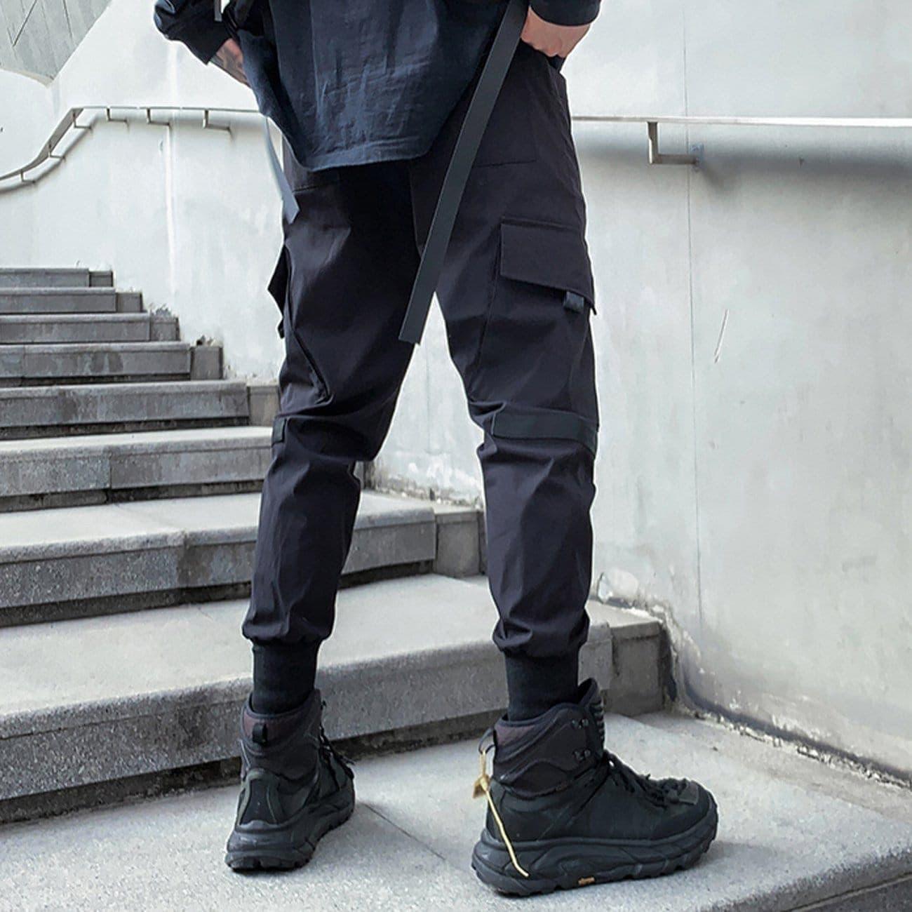 Functional Ribbons Cargo Pants