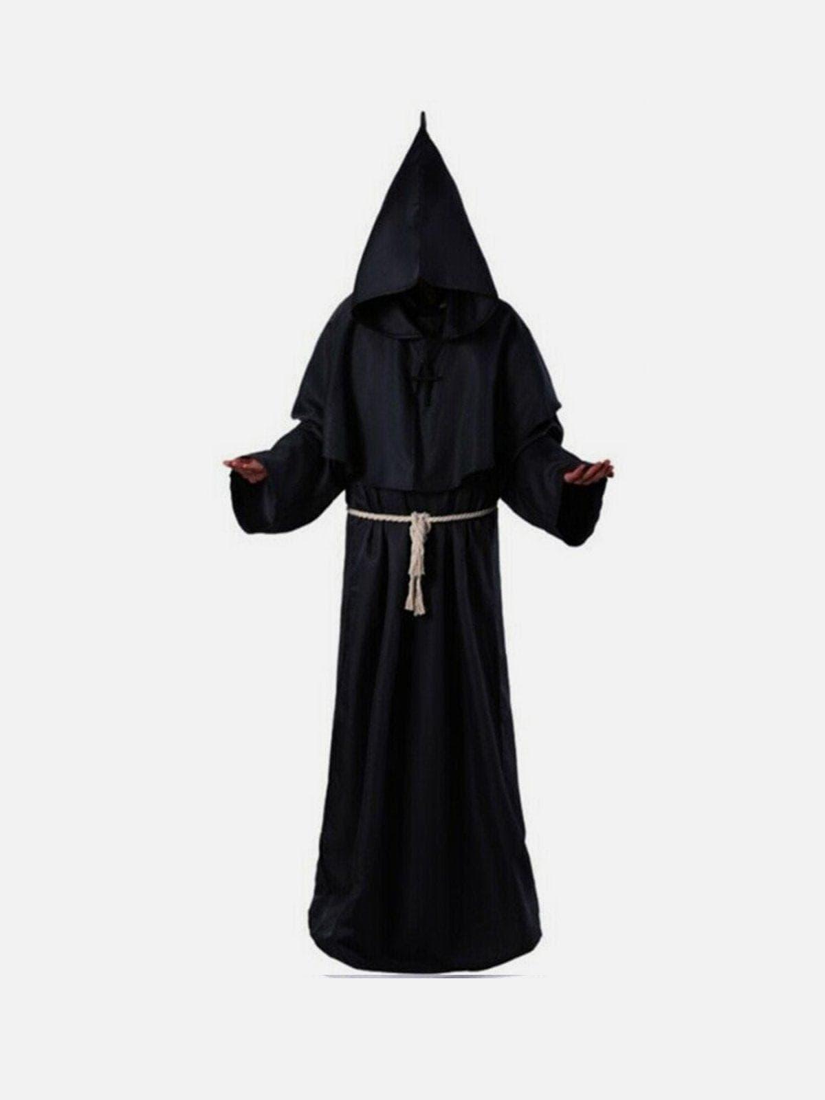 Solid Color Straps Cloak