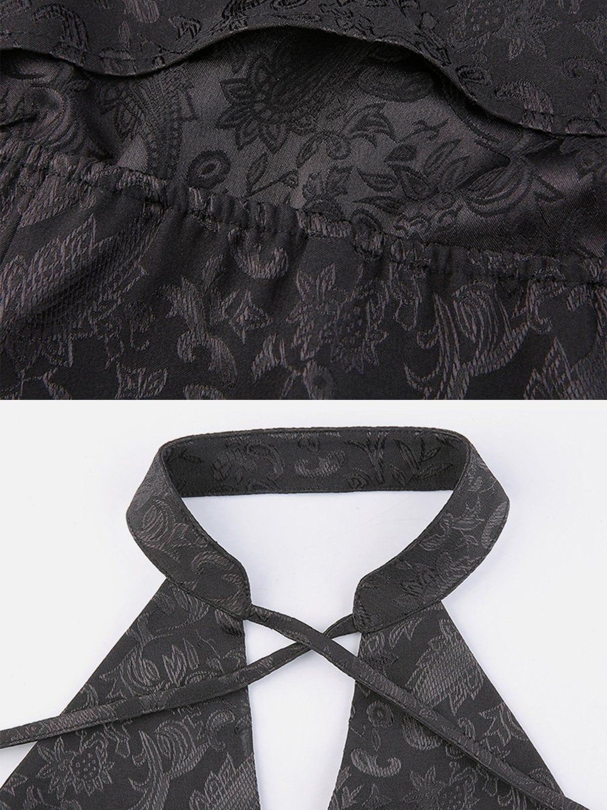 Lace Jacquard Dress
