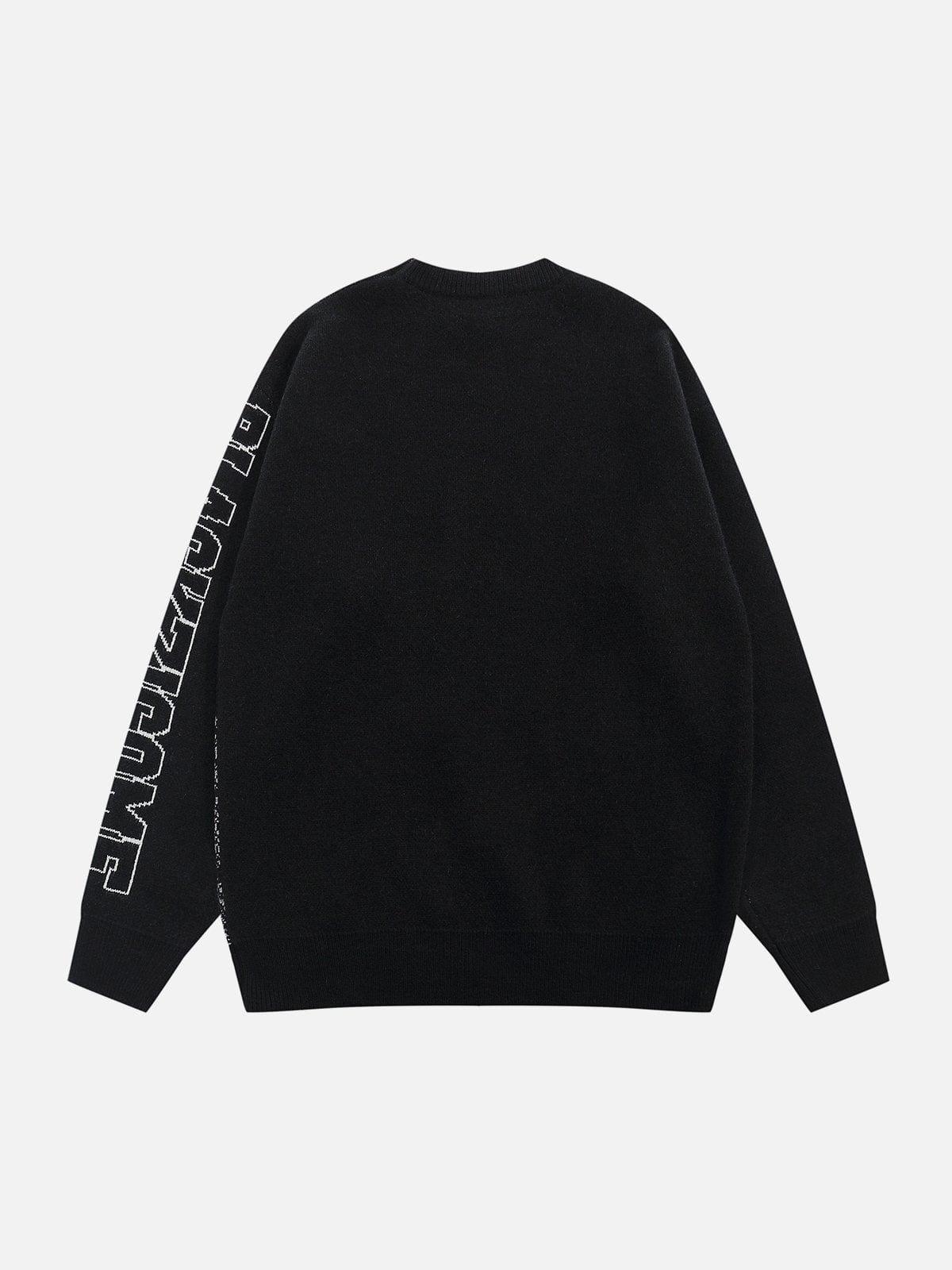 "Tomie" Cartoon Knit Sweater