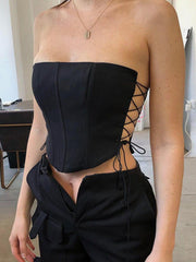 Straps Fishbone Sexy Vest