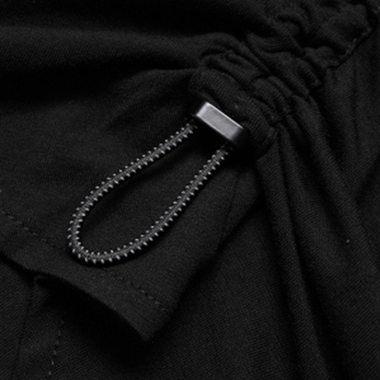 Dark Rock Punk Elastic Irregular Dress