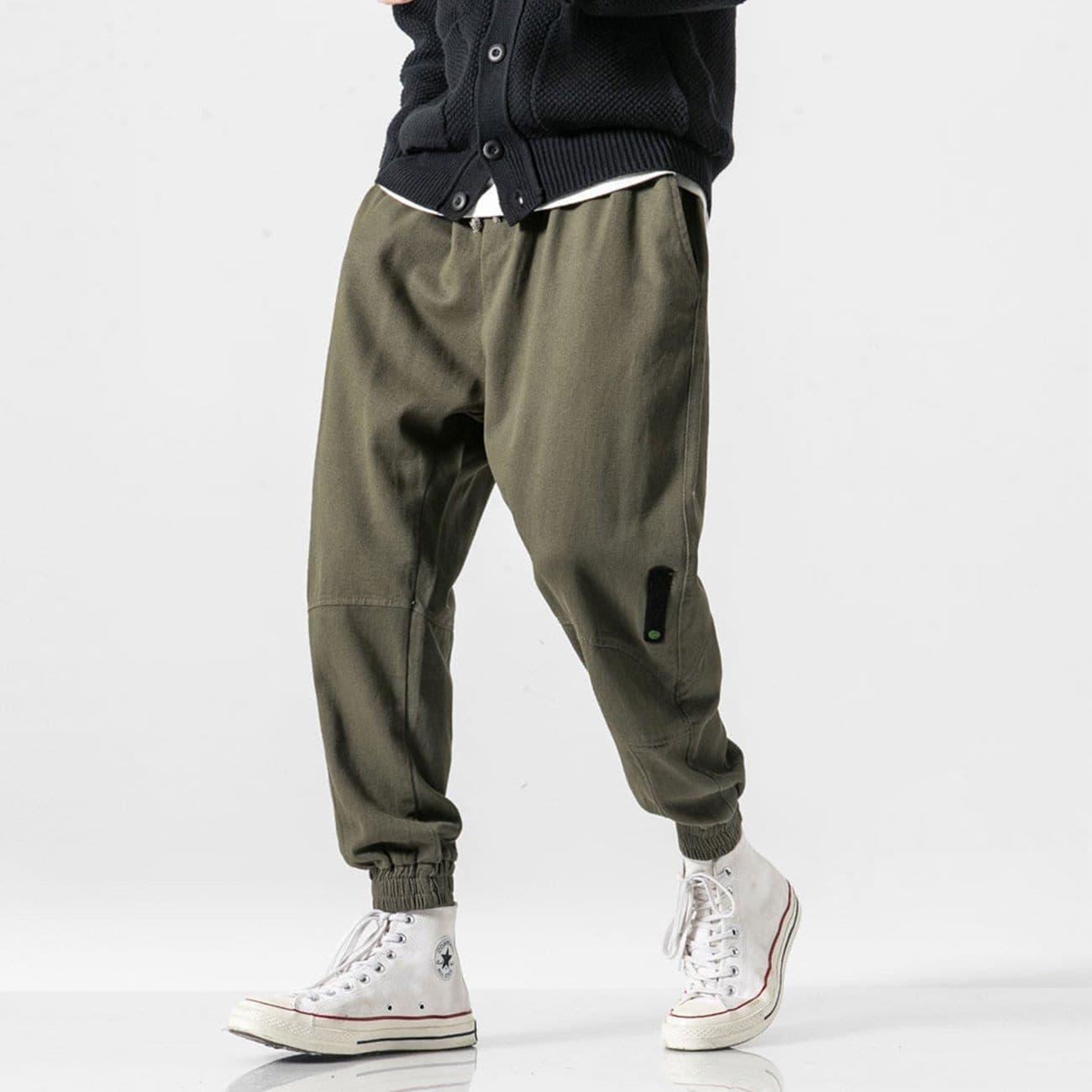 Embroidery Harem Pants