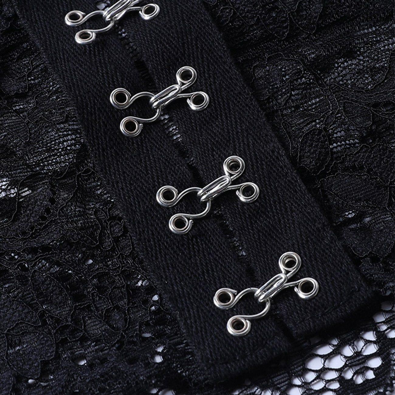 Patchwork Lace Vest