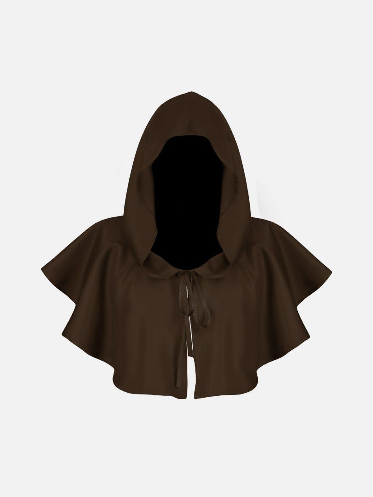 Dark Hooded Cape