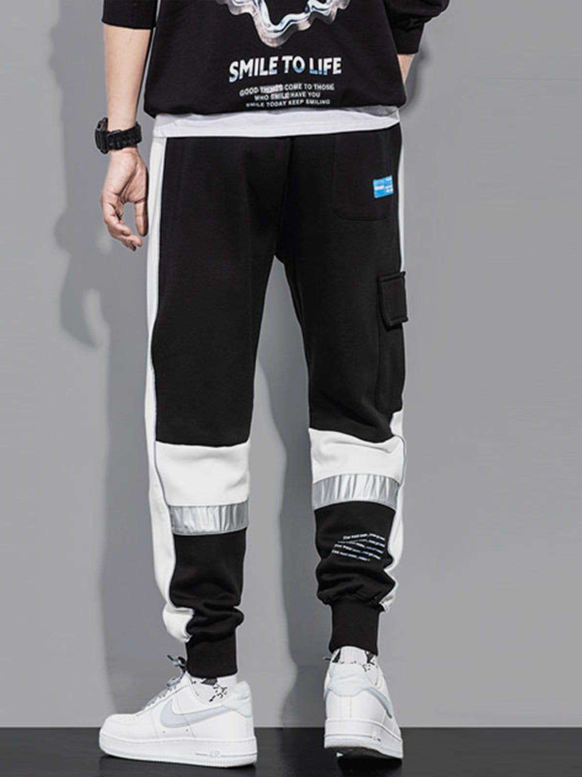 Patchwork Reflective Pants