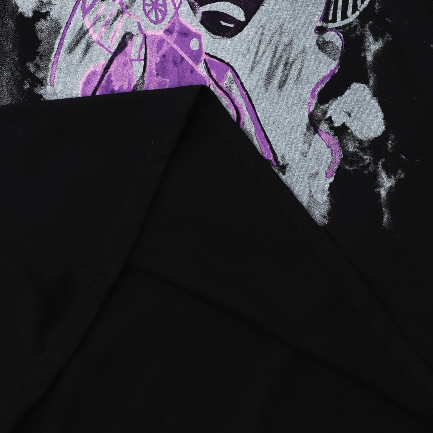 Spray Paint Vicious Girl Print Sweatshirt