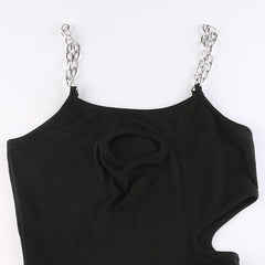 Chain Irregular Hollow Vest
