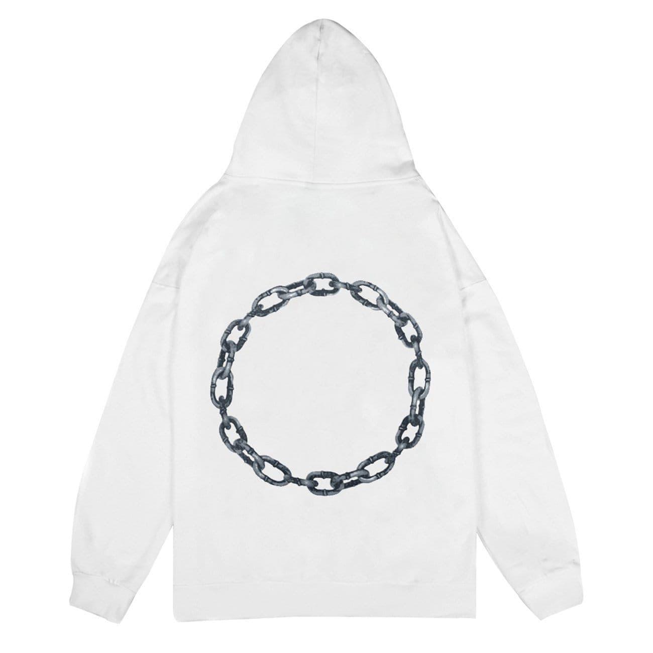 Dark Thorns Necklace Print Hoodies