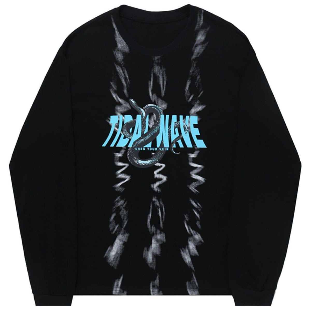 Dark Unreal Snake Print Sweatshirt