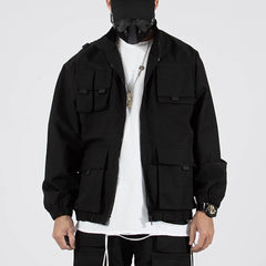 Combat Multi Pockets Bomber Jacket