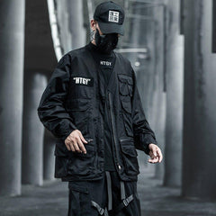 Dark Function Multi Pockets Cardigan Jacket