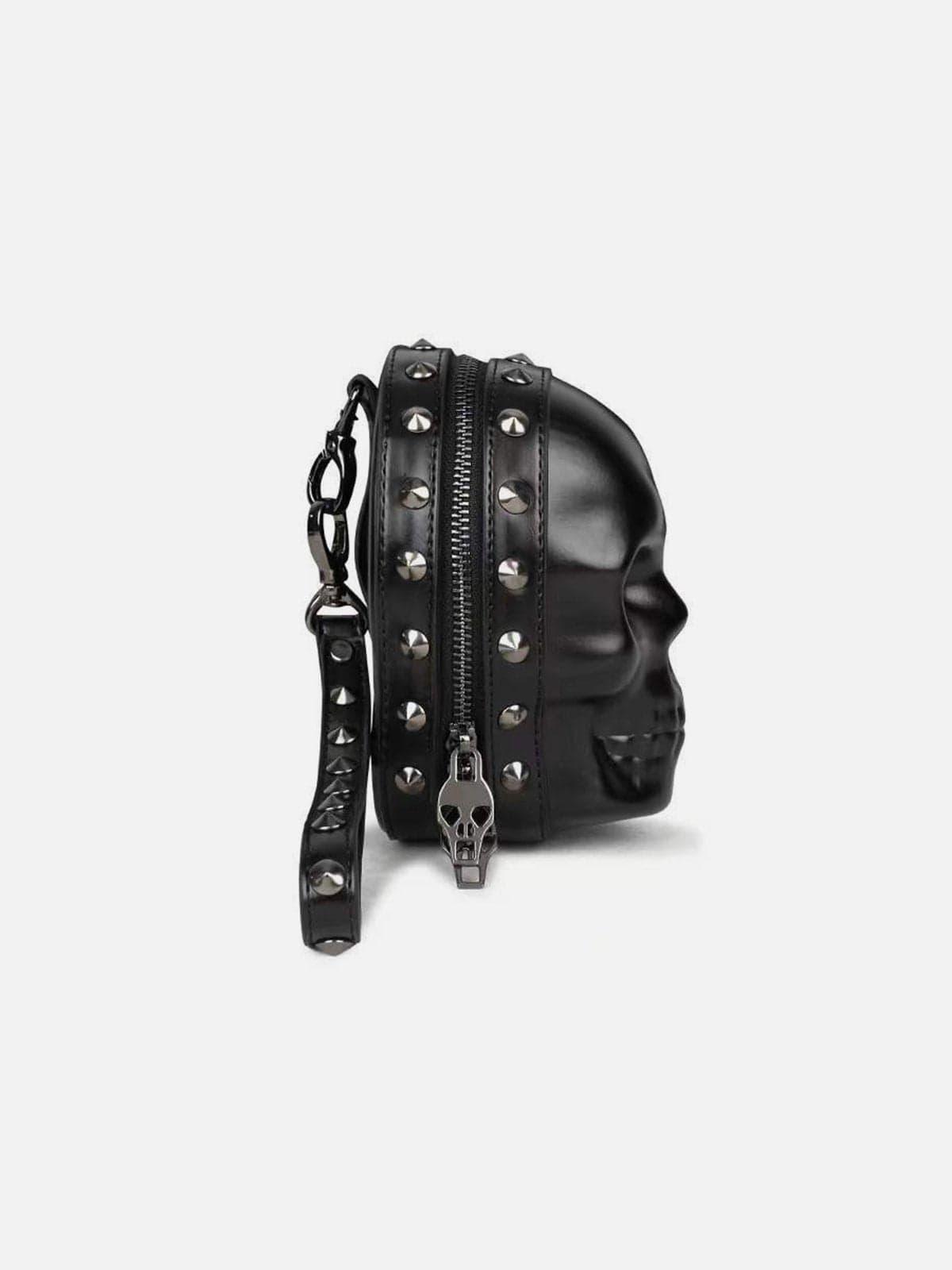 Rivets Skull Bag