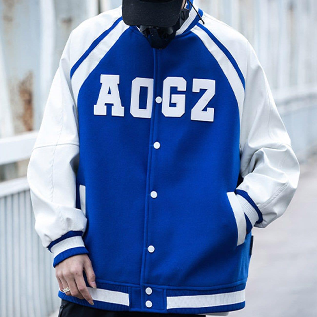 Patchwork Embroidery PU Jacket