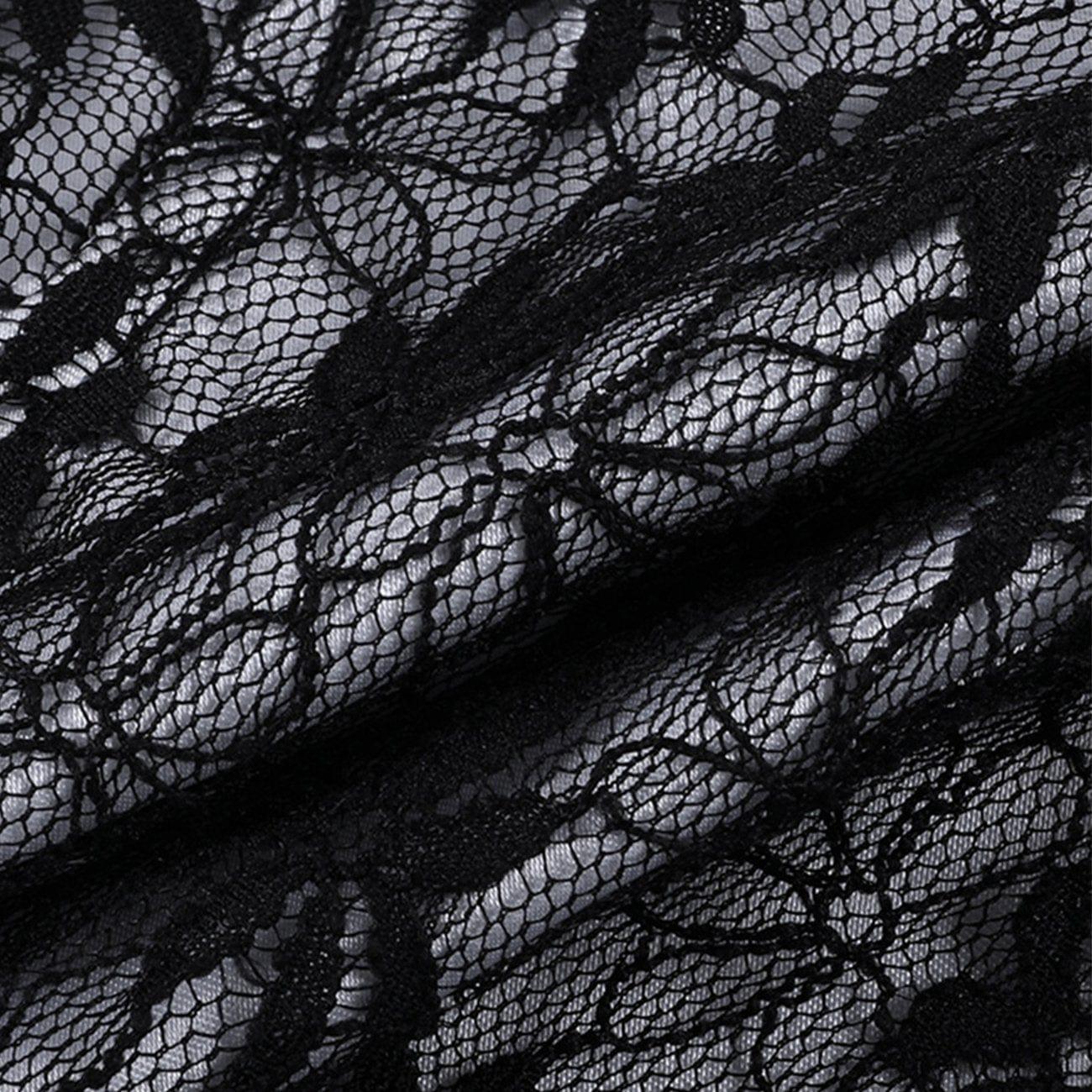 Flower Lace Mesh Vest
