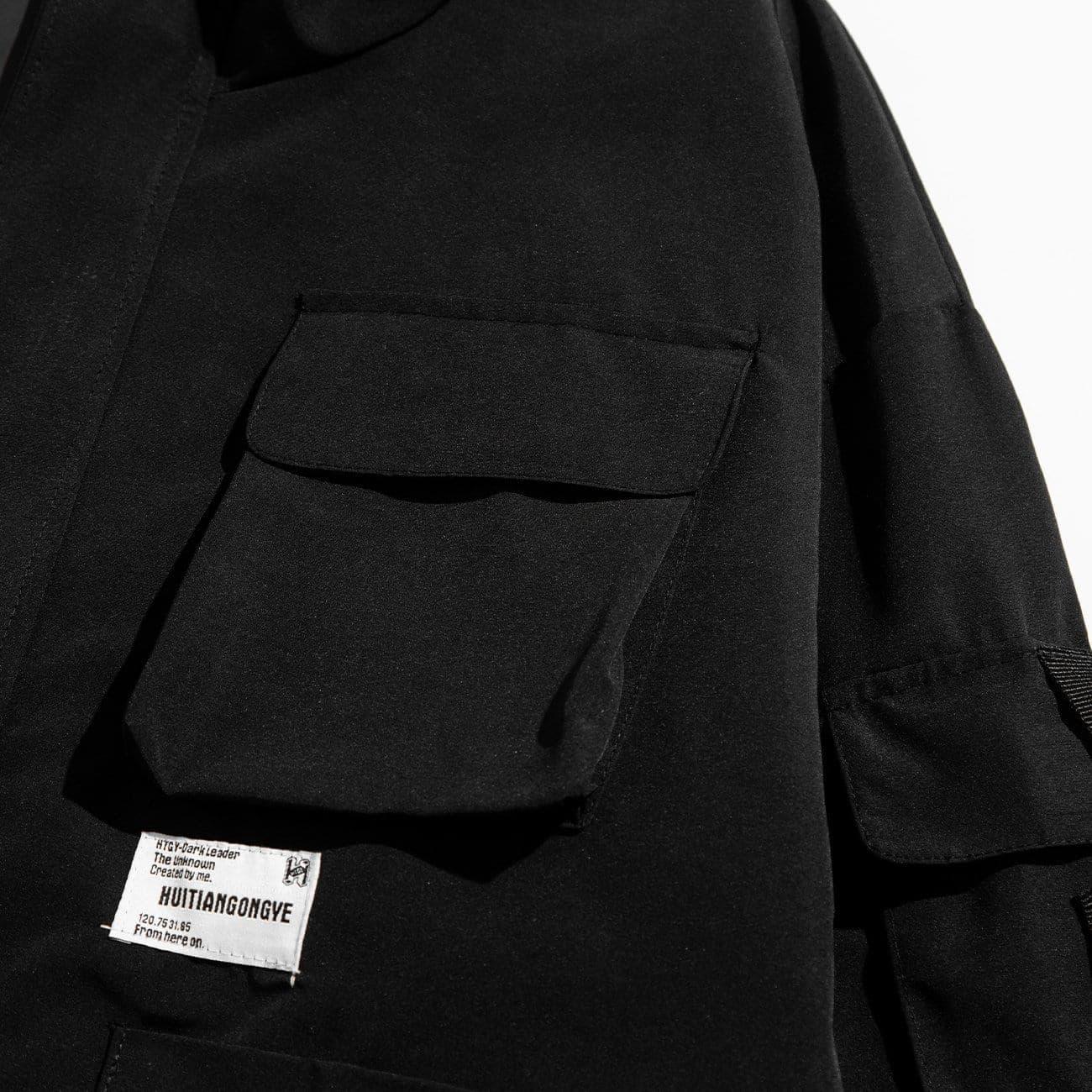 Multiple Velcro Pockets Jacket