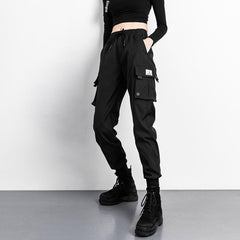 High Waist Cargo Pants