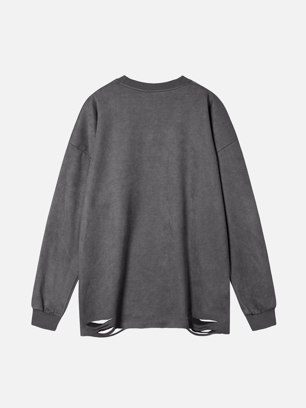 Rose Necklace Sweatshirt