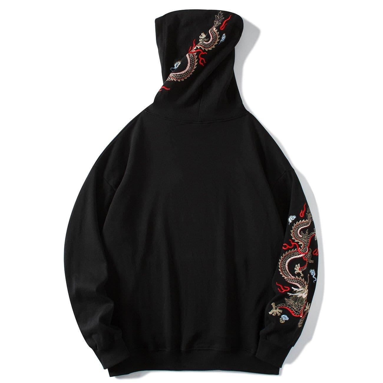 Dragon Embroidery Hoodies