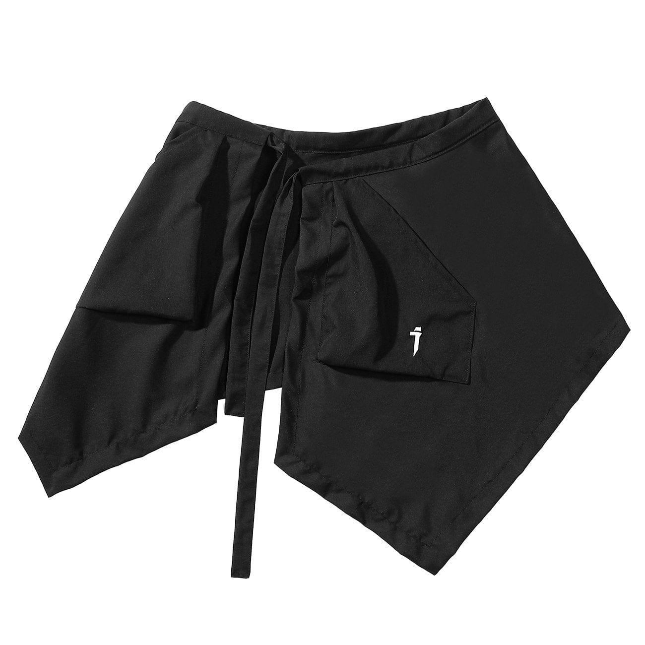 Detachable Apron Cargo Shorts