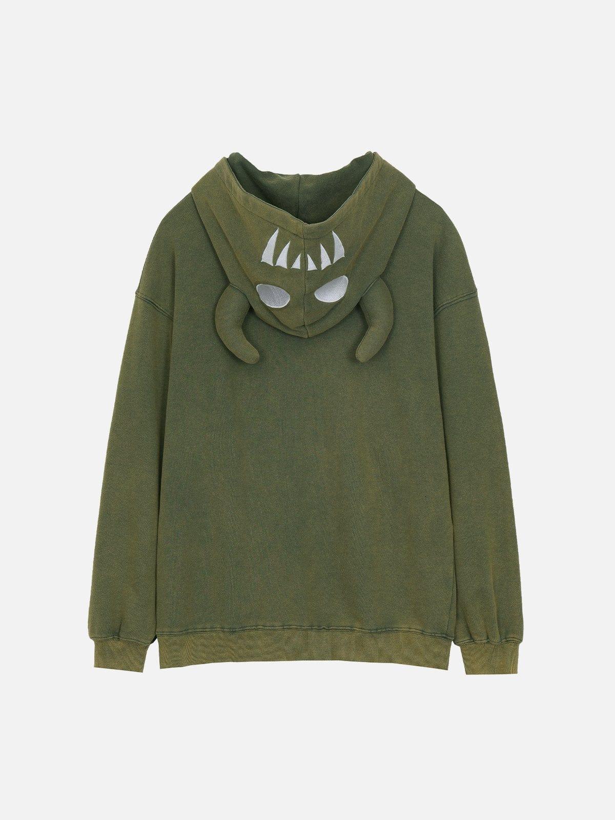 "Anagocer Hood" Devil Hoodie