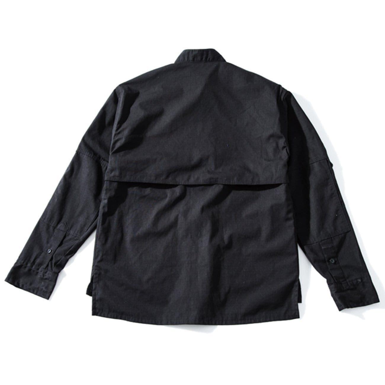 Function Detachable Button Jacket