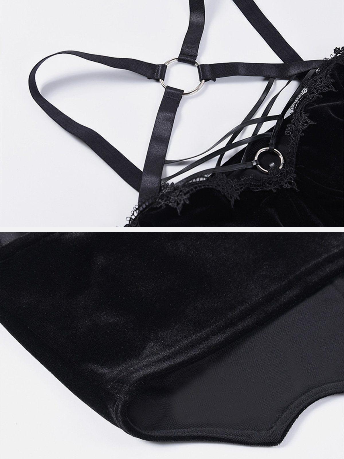 Sexy Cross Straps Vest