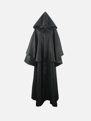 Patchwork Straps Cloak